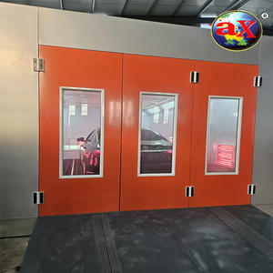 Sala verniciatura auto linea di verniciatura a spruzzo attrezzature in alluminio con vernice <span class=keywords><strong>Spray</strong></span> forno di essiccazione per auto - Product Image 2