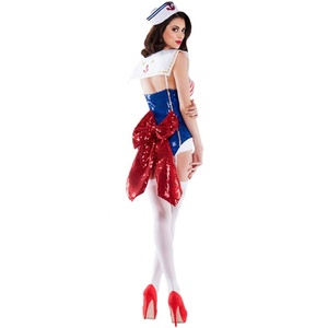 <strong>Lady</strong> Halloween <strong>Costume</strong> Role Playing Sexy Anime Game Uniform Female <strong>Pirates</strong> Sailor <strong>Costume</strong> - Product Image 2