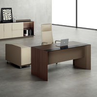 Bureau de direction moderne de style simple Vente en gros Table de bureau en bois pour la maison ou l'école Mobilier de bureau modulaire
