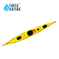 Kayak de mer LIKER Tour, monoplace, pour la course en mer, kayak à rames