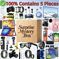 Lot de 5 lunettes VR pour console de jeu 5G – Boîte mystère surprise en promotion – Valeur au détail supérieure au prix – Cadeau de Noël porte-bonheur pour adulte