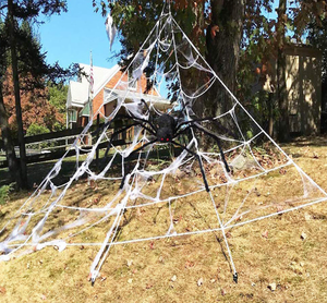 Adorno <span class=keywords><strong>de</strong></span> Halloween, <span class=keywords><strong>tela</strong></span> <span class=keywords><strong>de</strong></span> <span class=keywords><strong>araña</strong></span> <span class=keywords><strong>Artificial</strong></span>, decoración <span class=keywords><strong>de</strong></span> <span class=keywords><strong>araña</strong></span>, seda, Escena <span class=keywords><strong>de</strong></span> Halloween, accesorios <span class=keywords><strong>de</strong></span> ajuste - Product Image 6