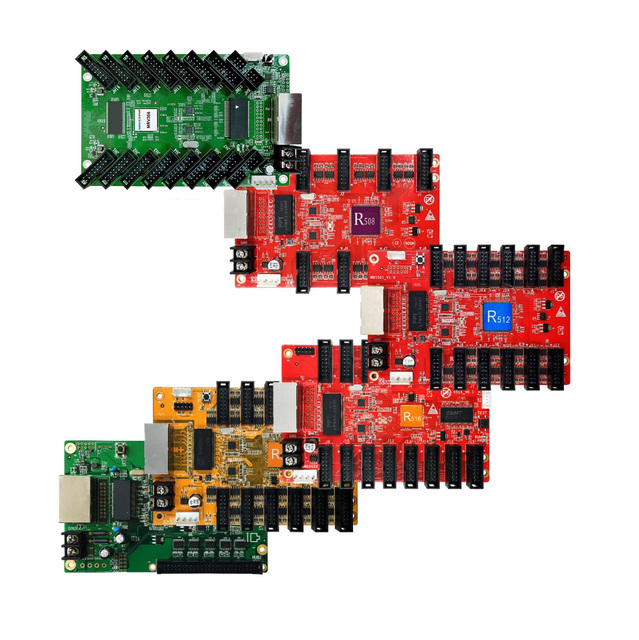 Full Color LED Display Panel Control Card Hub75 Huidu R712 Novrstar Mrv416 Linsn Rv908 Colorlight 5A-75E Led Accessaries