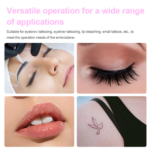 Máquina de Tatuaje Eléctrica PMU al por Mayor, Pluma de Acero Inoxidable de Alta Potencia para Maquillaje Permanente de Cejas y Labios, Uso en Estudio - Product Image 5