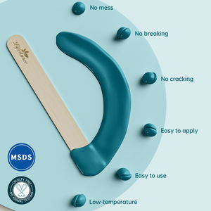 Lifestance 1LB Painless Hard Wax Beads Excluding Anthracene Wax Beads No Strip Depilatory Hot Film Wax Hair Removal - Product Image 2