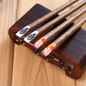 高端定制餐厅中国红木雕刻筷子定制个性化筷子不同尺寸木筷子