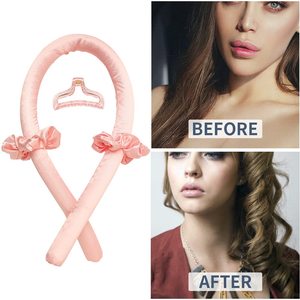 Al por mayor de fábrica: Bandas para rizar el cabello sin calor, de seda, con cinta para rizar, para un brillo avanzado, delicado y suave, de satén/EVA - Product Image 2