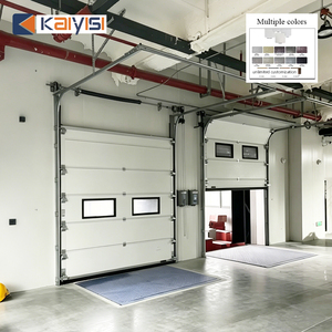 Puerta Seccional Industrial Grande, Aislada con <span class=keywords><strong>PU</strong></span>, Funcionamiento Silencioso, para Fábrica, Almacén, Taller, Cámara Frigorífica - Product Image 2