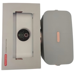 Heated Thermal <b>Insulated</b> Stainless Steel Portable Electric <b>Lunch</b> <b>Boxes</b> for School Kids Bento for Adult - Product Image 5