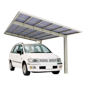 Cadre en aluminium pour l'extérieur <span class=keywords><strong>Carport</strong></span> Snow Shelter Auvent pour le stationnement Sous pression <span class=keywords><strong>Bois</strong></span> traité Nature Tente de voiture en métal - Product Image 2