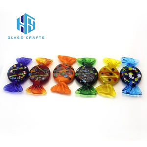 Tùy chỉnh <span class=keywords><strong>handmade</strong></span> Murano lampwork nhỏ lớn Glass Craft kẹo trang trí cho Giáng sinh trang trí - Product Image 5