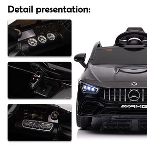 รถยนต์นั่งส่วนบุคคลแบตเตอรี่12V ที่ได้รับใบอนุญาตสำหรับเด็กสินค้าใหม่รถยนต์พลาสติกสำหรับเด็กผู้ชายสามารถขับได้สำหรับเด็กอายุ2-4ปี4ล้อ - Product Image 2