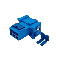 1-965641-1 6Pin Male Connector Housing Pitch Automotive Power Signal Plug Blue