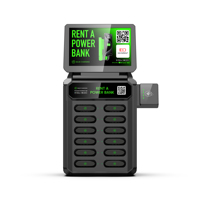 NBA Court Auto-distributeur Automatique Power Bank Partagé Location Partager Power Bank Station avec Écran et Pos pour Commercial Extérieur