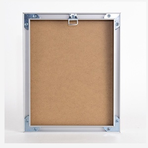 Aluminum <strong>Frame</strong> Wall <strong>Mount</strong> <strong>A2</strong> A3 A4 Metal Photo <strong>Frame</strong> <strong>with</strong> Plexiglass Backing for Hanging Poster Artworks Photos - Product Image 3