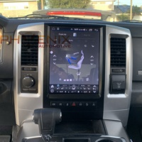 PA 2022 baru 12.1 "Android 10.0 layar vertikal Stereo mobil navigasi Gps pemutar DVD untuk Dodge Ram 2009-2012 tesla Radio