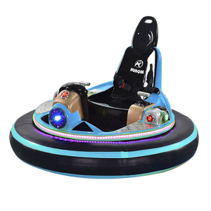 Auto Chocador Inflable con Forma de Nave Espacial, Funciona con Batería, para Niños - Product Image 3