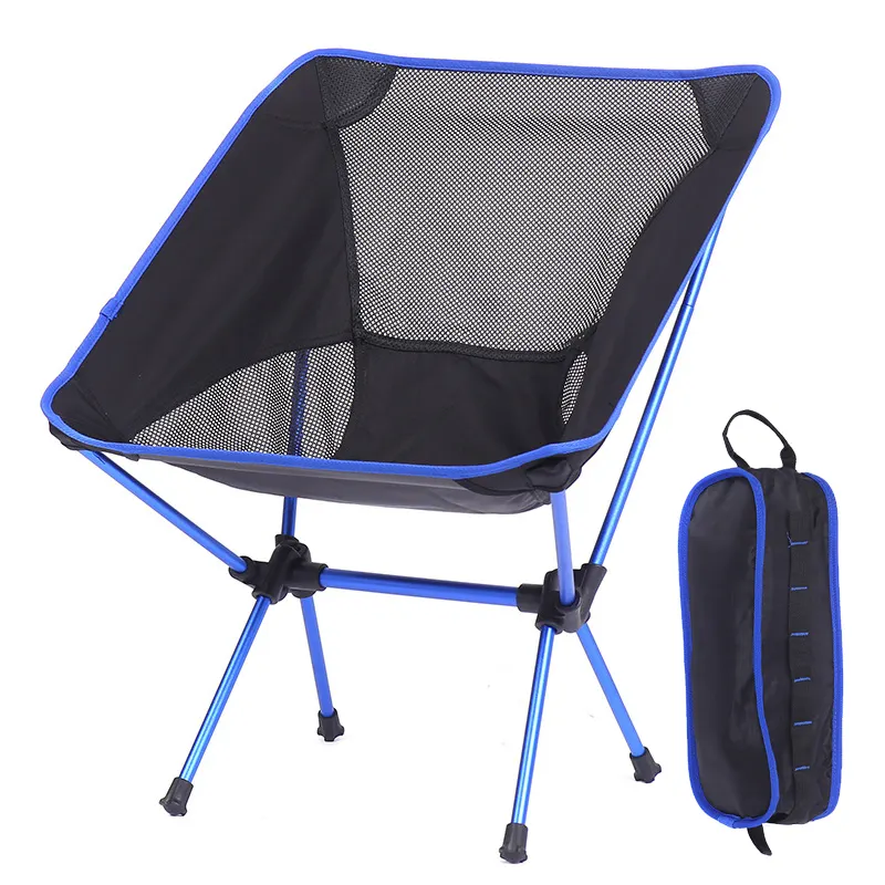Üretici düşük MOQ hızlı teslimat özel seyahat açık kamp katlanır sandalyeler