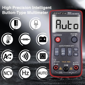 มัลติมิเตอร์ดิจิตอล ZOYI รุ่น ZT-A6 เครื่องวัดโวลต์มิเตอร์แบบมืออาชีพ วัดแรงดันไฟฟ้ากระแสสลับ/กระแสตรง วัดกระแสไฟฟ้า วัดความต้านทาน วัดอุณหภูมิ เครื่องวัด NCV 600V - Product Image 1