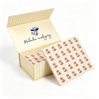 Coffret Cadeau Mahjong à Fermeture Magnétique Rigide, Logo Personnalisé, Impression Striée, Emballage de Luxe pour Parfum, Boîte Mahjong