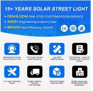 <span class=keywords><strong>Lampe</strong></span> solaire extérieure LED intégrée tout-en-un, lampadaire solaire en aluminium, <span class=keywords><strong>lampe</strong></span> de route, IP65 étanche, lampadaire solaire - Product Image 5