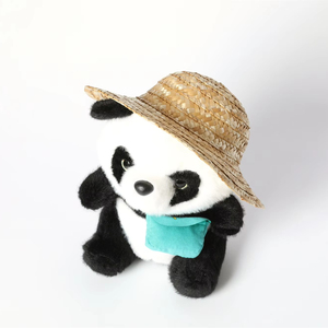 Mini sombreros de copa marrones para muñecas, ropa y accesorios de fieltro, cosas de felpa - Product Image 3