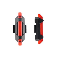 Feux arrière de vélo LED COB rechargeables légers, feux de sécurité pour le VTT, les trajets quotidiens et la conduite nocturne