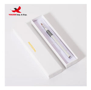 Pinceles para Uñas 3D de Fábrica a Bajo Precio, Mango Metálico Plateado Antideslizante, Pincel para Uñas Acrílicas, Se Acepta Logotipo - Product Image 6