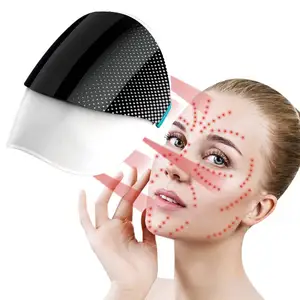 Facial Skincare Rejuvenation Photon Facial Panel Light Therapy LED Face Tightening Wrinkle Toning Beauty Anti Aging Mask