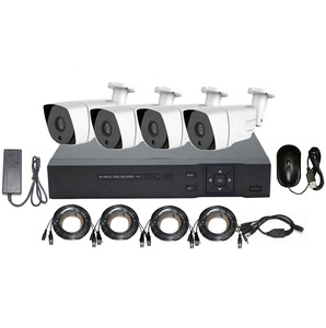 4CH <span class=keywords><strong>DVR</strong></span> 키트 야외 총알 1080 마력 달리 카메라 보안 카메라 원래 CCTV 카메라 공장 - Product Image 1