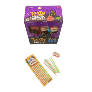 Vente <span class=keywords><strong>en</strong></span> gros d'usine OEM Tooth Mouth Gummy Candy avec du yaourt CC Stick Candy - Product Image 2