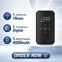 Cordless Tire Inflator Portable Wireless Car Air Pump