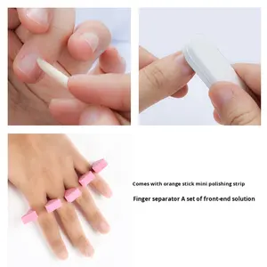 Juego <span class=keywords><strong>de</strong></span> 4 <span class=keywords><strong>Pinzas</strong></span> para Uñas, Mini Palo <span class=keywords><strong>de</strong></span> Pulido, Palo <span class=keywords><strong>de</strong></span> Naranjo, Empujador <span class=keywords><strong>de</strong></span> Cutículas y <span class=keywords><strong>Pinzas</strong></span> Curvas para Gemas - Product Image 2