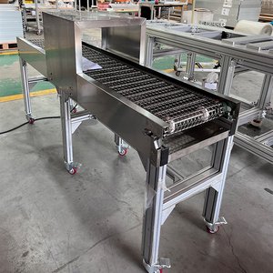 สายพานลำเลียงแบบเกลียวลวดตาข่ายสแตนเลสเกรดอาหาร304 SS สายพานลำเลียงแบบเกลียว SS304 - Product Image 2