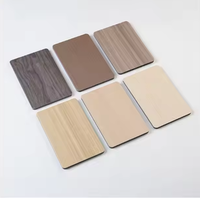 Tablero de PP de Buena Resistencia a la Flexión, Laminado con Papel de PVC/Melamina, Resistente al Fuego y al Agua, Ecológico, para Paneles de Pared Exteriores Modernos
