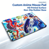 Grand tapis de souris XXL en caoutchouc, motif anime personnalisé, sublimation, imperméable, pour jeux sur ordinateur, OEM ODM
