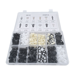 Clips en plastique Shuangxuan HE15, ensemble de 370 pièces pour attaches automobiles Mitsubishi - Product Image 2