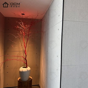 Application extérieure de <span class=keywords><strong>dalle</strong></span> de revêtement de mur en béton perforé moderne de panneau coloré décoratif léger de ciment de fibre - Product Image 6