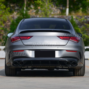 Kit carrosserie, tuyau d'échappement, embout d'échappement, lèvre de pare-chocs arrière pour Mercedes Benz CLA-Class C118 CLA200 260 CLA45, accessoires de voiture - Product Image 4