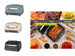 Nueva Freidora de Aire Multifuncional 8 en 1 Ja Nin, Venta Directa de Fábrica, 1700W, Máquina de Cocina con Parrilla y Freidora de Aire <span class=keywords><strong>Gourmia</strong></span> - Product Image 5