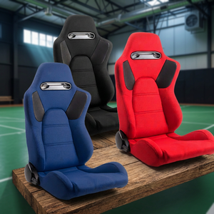 Siège de voiture de luxe modifié, inclinable, de style sport, avec finition en tissu haut de gamme, modèle XP-FABRIC par SSCUS - Product Image 1
