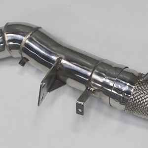 ท่อดาวน์ไปป์ท่อไอเสียสแตนเลสสำหรับ Mercedes Benz GLE63 GLE63S AMG 4.0T W167 C167 C293 downpipe 2020 + - Product Image 4