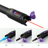 Kit d'Outils FTTH Stylo Laser de Fibre Optique Détecteur de Panne Visuelle VFL 30mW Portée 20km