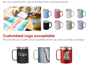 แก้วกาแฟเก็บความร้อน 16 ออนซ์ แก้วกาแฟสแตนเลสสองชั้นพร้อมฝาปิด ป้องกันการรั่วซึม <span class=keywords><strong>ฝา</strong></span>เลื่อนแบบถอดได้ช่วยรักษาความเย็นของกาแฟ - Product Image 5