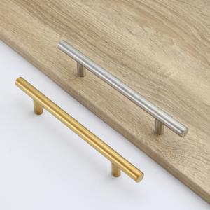 Tiradores de puerta de armario con barra en T para muebles, tiradores de acero inoxidable, tiradores de cajón de cocina - Product Image 3
