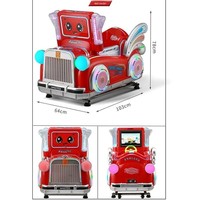 Vente directe d'usine nouvelle machine de balançoire de voiture classique pour enfants voiture à bascule à pièces équipement d'amusement Kidie Ride