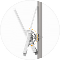 Antenne LigoWave 5Km 18dBi Gain PTP/PTMP DLB 5-90ac 5GHz MIMO CPE Station de base sans fil extérieure IP67 Antenne WiFi
