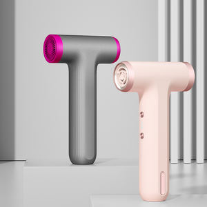 उच्च गुणवत्ता वाली वायरलेस यात्रा नकारात्मक आयनिक पोर्टेबल घरेलू गर्म एयर प्रकार c रिचार्जेबल मिनी कॉर्लेस हेयर ड्रायर ब्रश - Product Image 6