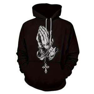 Sudadera con Capucha Unisex de Alta Calidad, Gruesa, Extragrande, sin Forro, con Forro de Peluche, Impresión de Logotipo Personalizada, Bordado 3D Grueso - Product Image 5