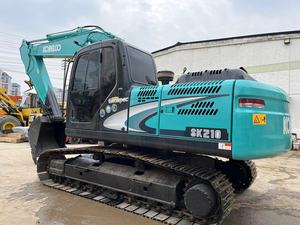 รถขุดไฮดรอลิกมือสอง KOBELCO SK210 พร้อมบุ้งกี๋มาตรฐาน อุปกรณ์งานดิน ขาย - Product Image 5